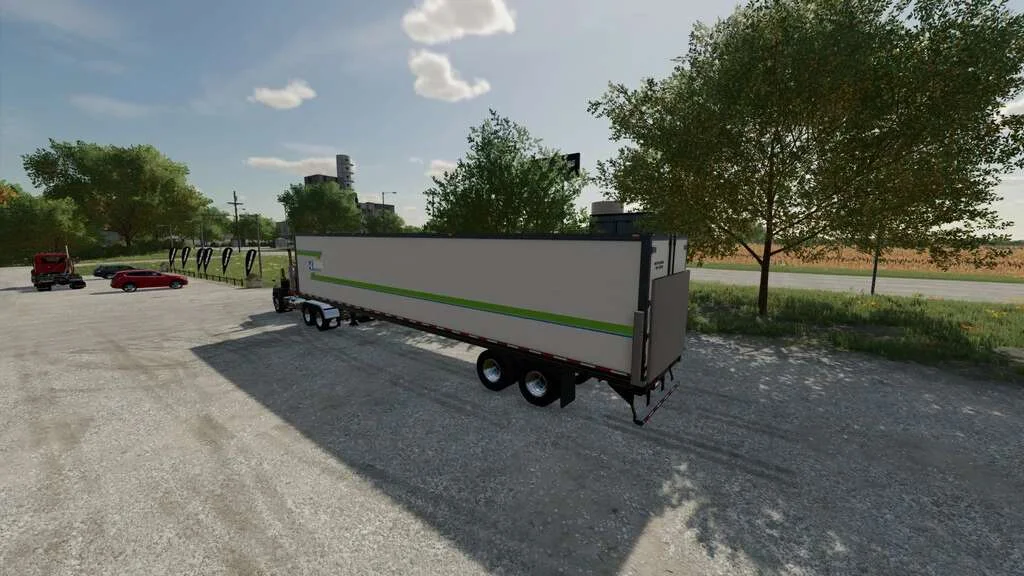 53 Ft Dry Van v1.0 FS22 FS22 Mod Free Download