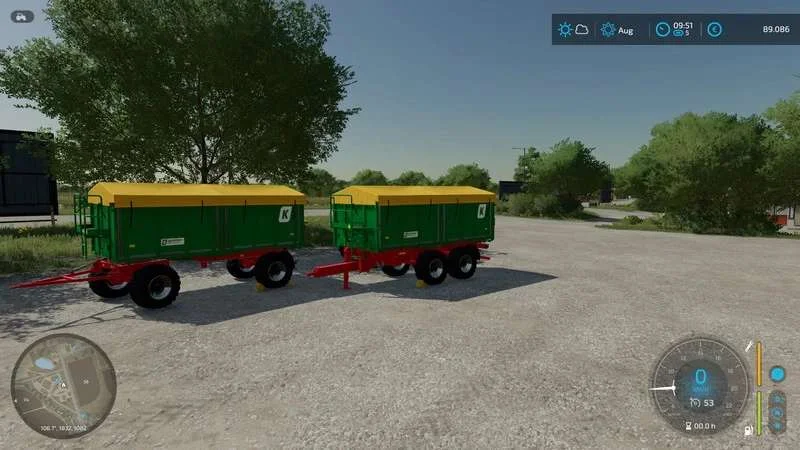 Agroliner HDK 302 and TDK 302 v1.0.0.2 FS22 FS22 Mod Free Download