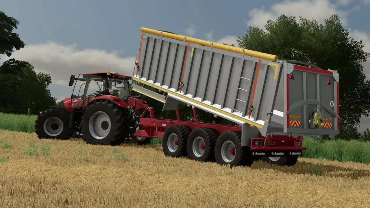 Aluminum 3 Axle Trailer v1.0 FS22