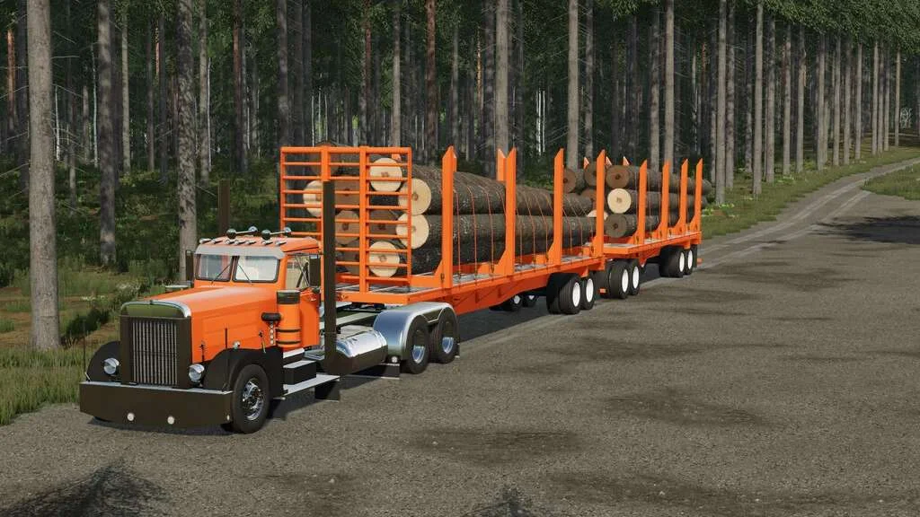 American Flatbed Pack v1.0 FS22 FS22 Mod Free Download