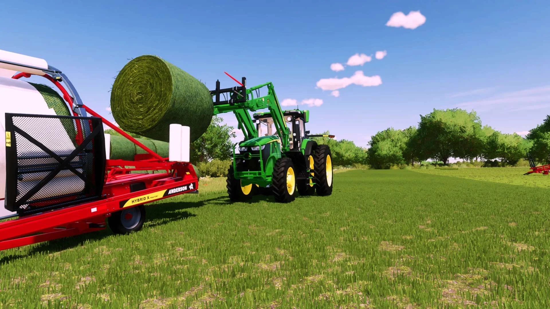 Anderson Hybrid X Bale Wrapper v1.0 FS22 FS22 Mod Free Download