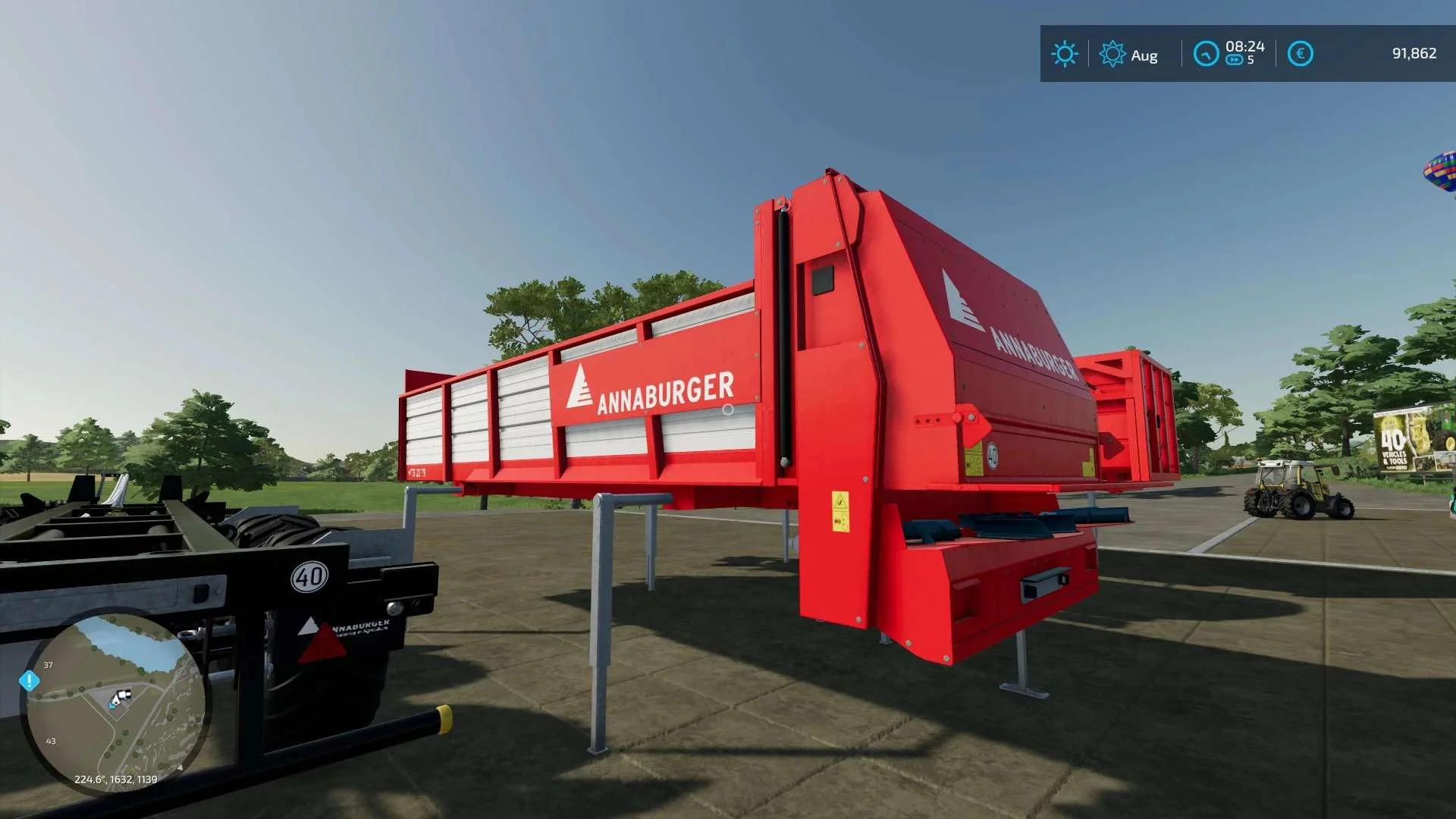 ANNABURGER HTS 22.79 MultiLand Plus v1.1 FS22 FS22 Mod Free Download