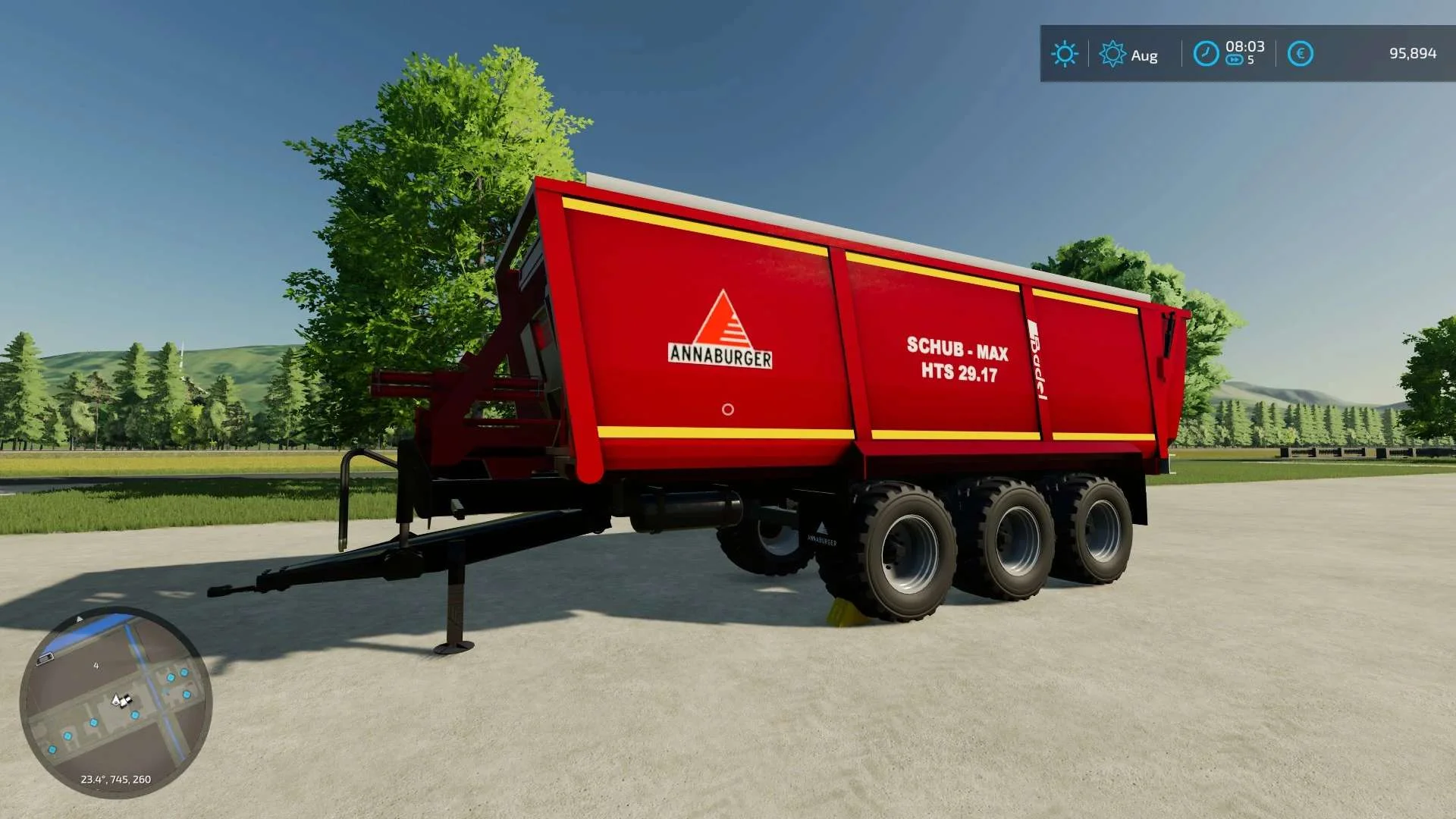 Annaburger HTS 29.17 v1.0 FS22 FS22 Mod Free Download