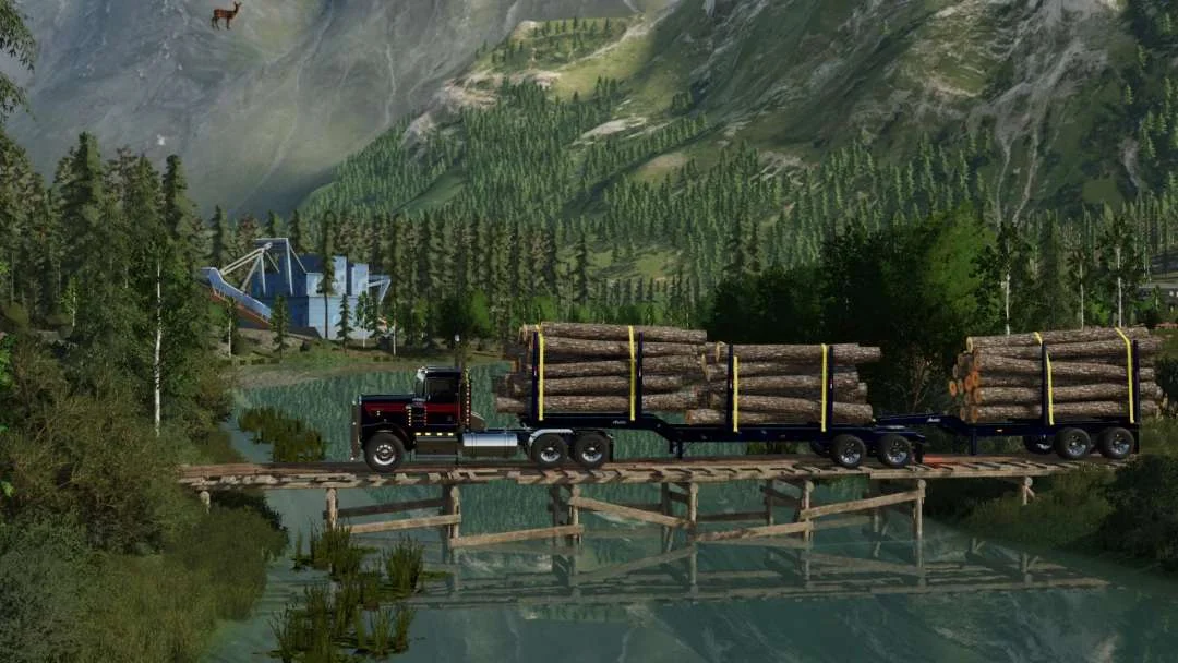 Arctic BT 635D Log Trailers v1.0 FS22