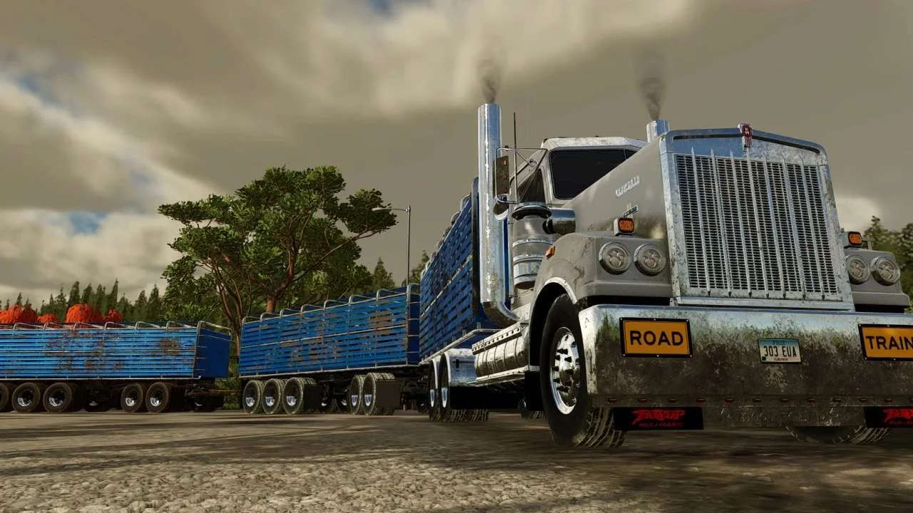 Attachable Livestock Crate’s for Kenworths and Hino v1.0 FS22 FS22 Mod Free Download