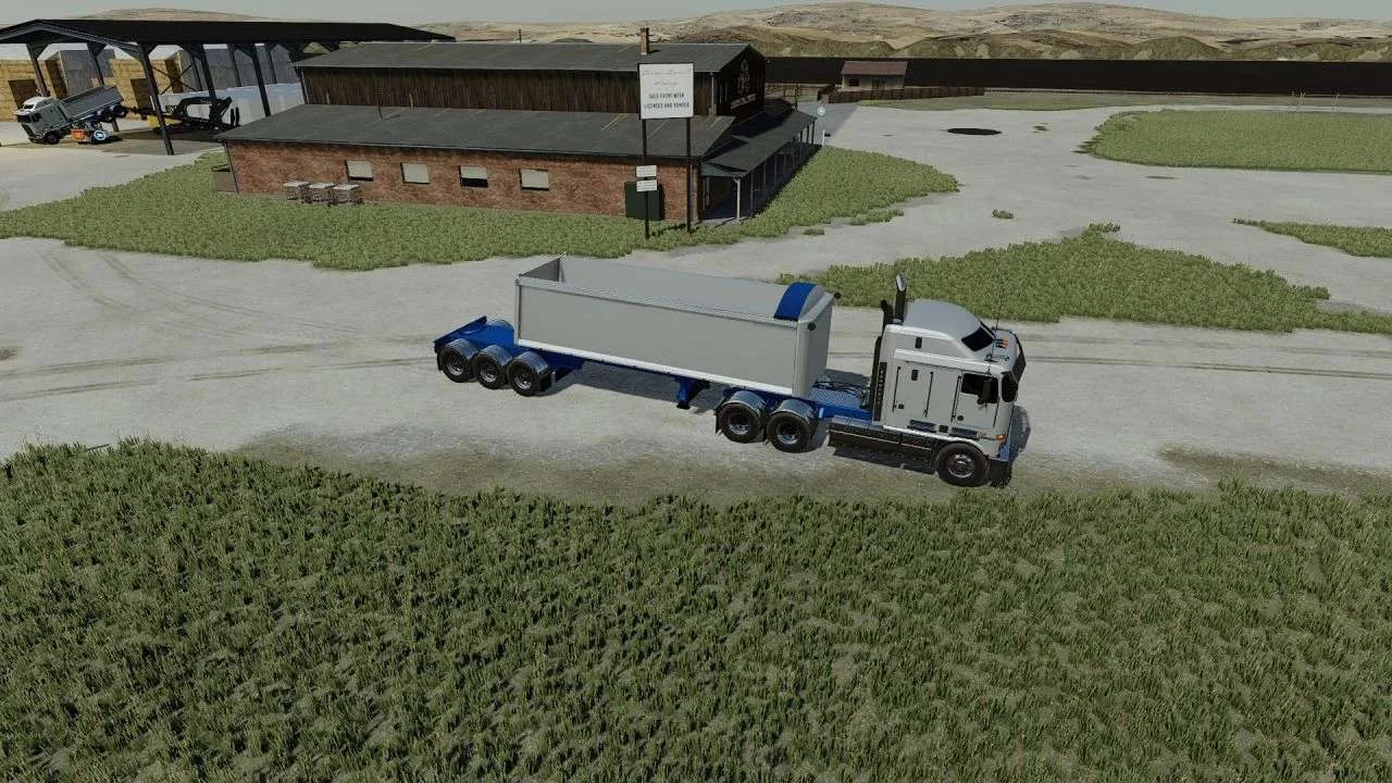 Australian B Double Tippers V1.0 FS22 FS22 Mod Free Download