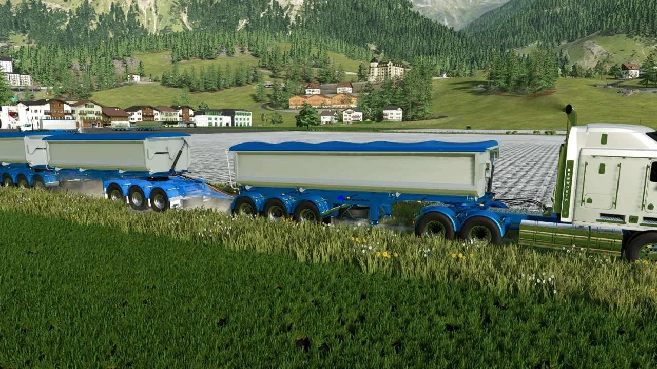 Australian Side Tippers v1.1 FS22 FS22 Mod Free Download