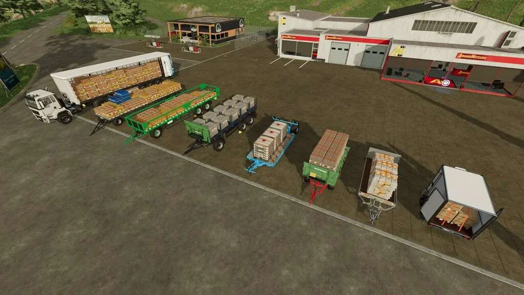Autoload Stock Trailer Pack v1.0 FS22 FS22 Mod Free Download