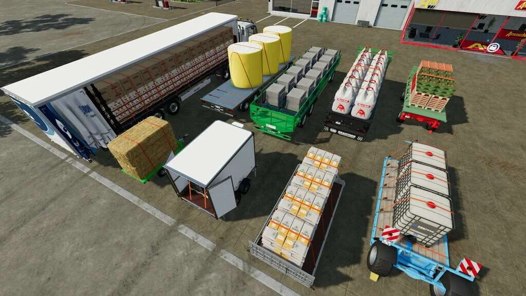 Autoload Stock Trailer Pack v1.1.1 FS22 FS22 Mod Free Download