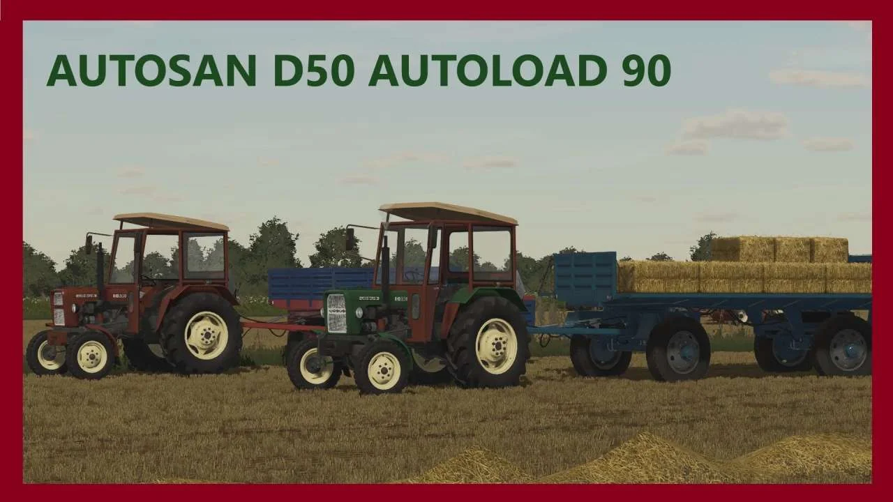 Autosan D50 AUTOLOAD 90 v1.0 FS22 FS22 Mod Free Download