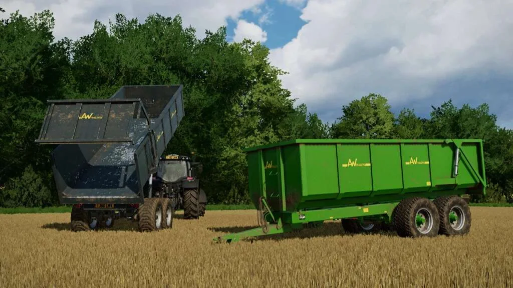 AW Monocoque 14T Trailer v1.0 FS22 FS22 Mod Free Download