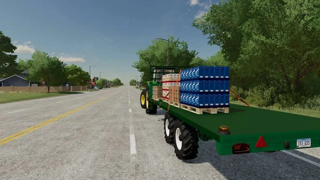 Bailey Bale And Pallet Trailer v1.0 FS22 FS22 Mod Free Download