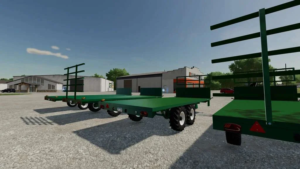 Bailey Bale And Pallet Trailer v1.1 FS22 FS22 Mod Free Download