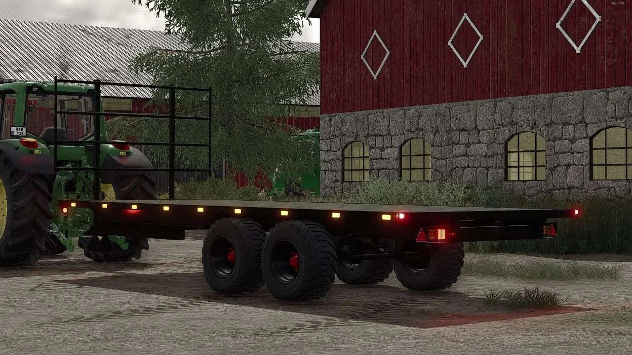Bale Trailer 1993 v1.0 FS22 FS22 Mod Free Download
