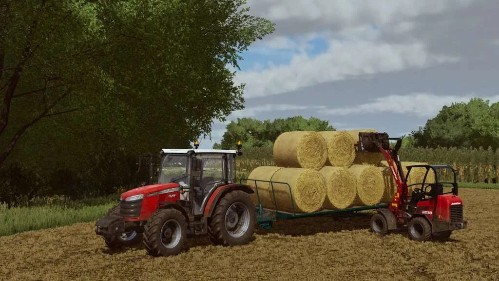 Bale Trailer v1.0 FS22 FS22 Mod Free Download
