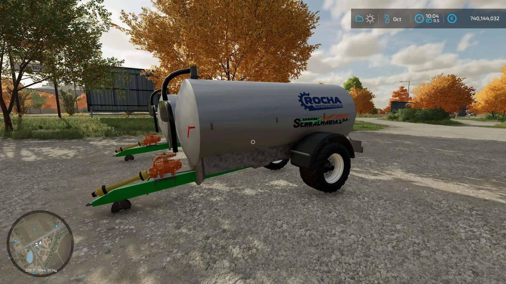 Bauer Rocha Serralharia Outeiro v1.0 FS22 FS22 Mod Free Download