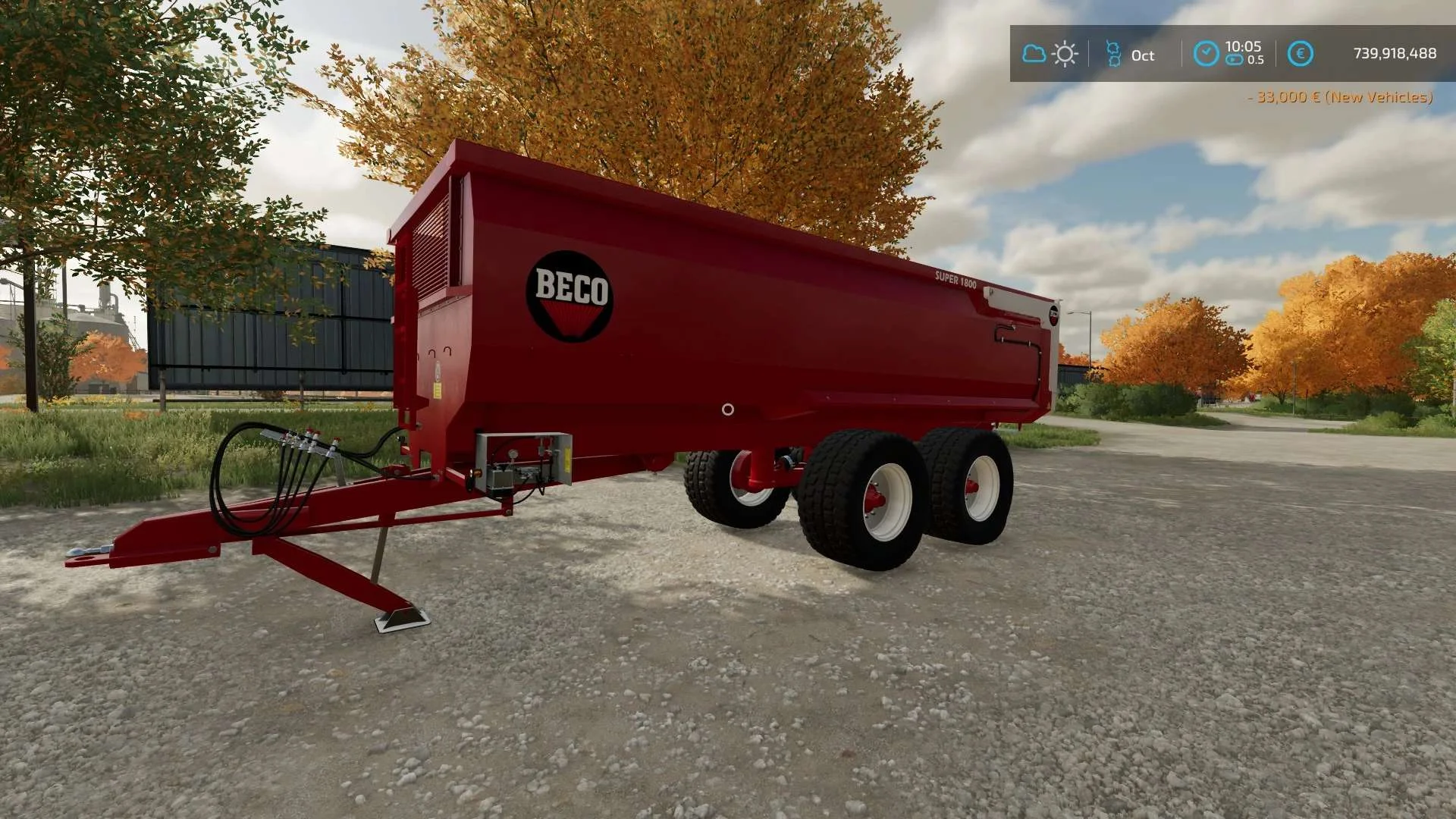 Beco Tipper 1800 v1.0 FS22 FS22 Mod Free Download