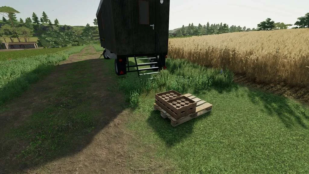Bee Hive Trailer v1.0 FS22 FS22 Mod Free Download
