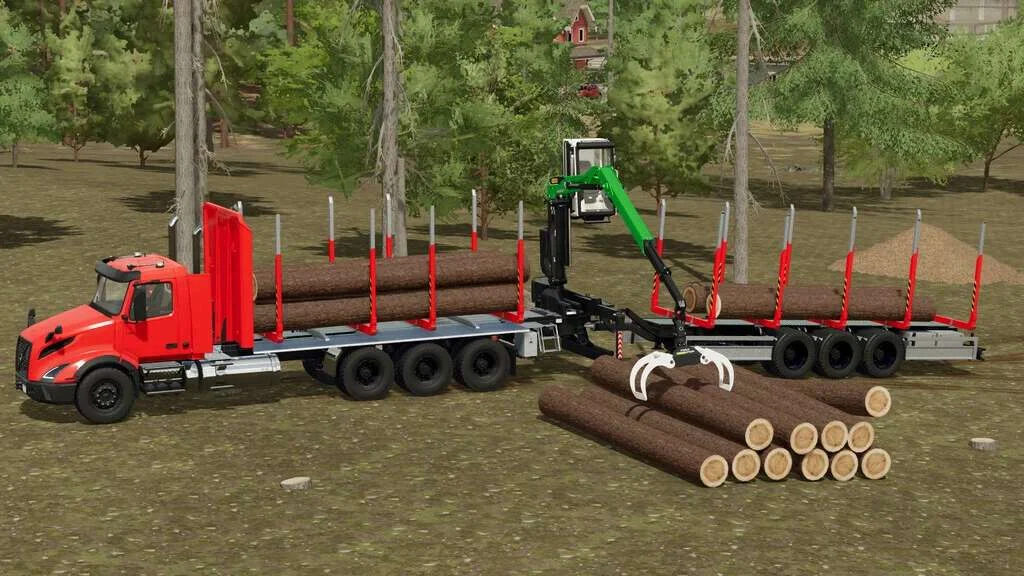 Befa Shortwood Platform Pack v1.1 FS22 FS22 Mod Free Download