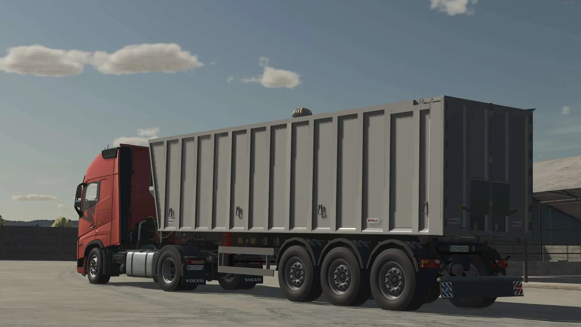 Benalu bulkliner 55m3 V1.0 FS22 FS22 Mod Free Download