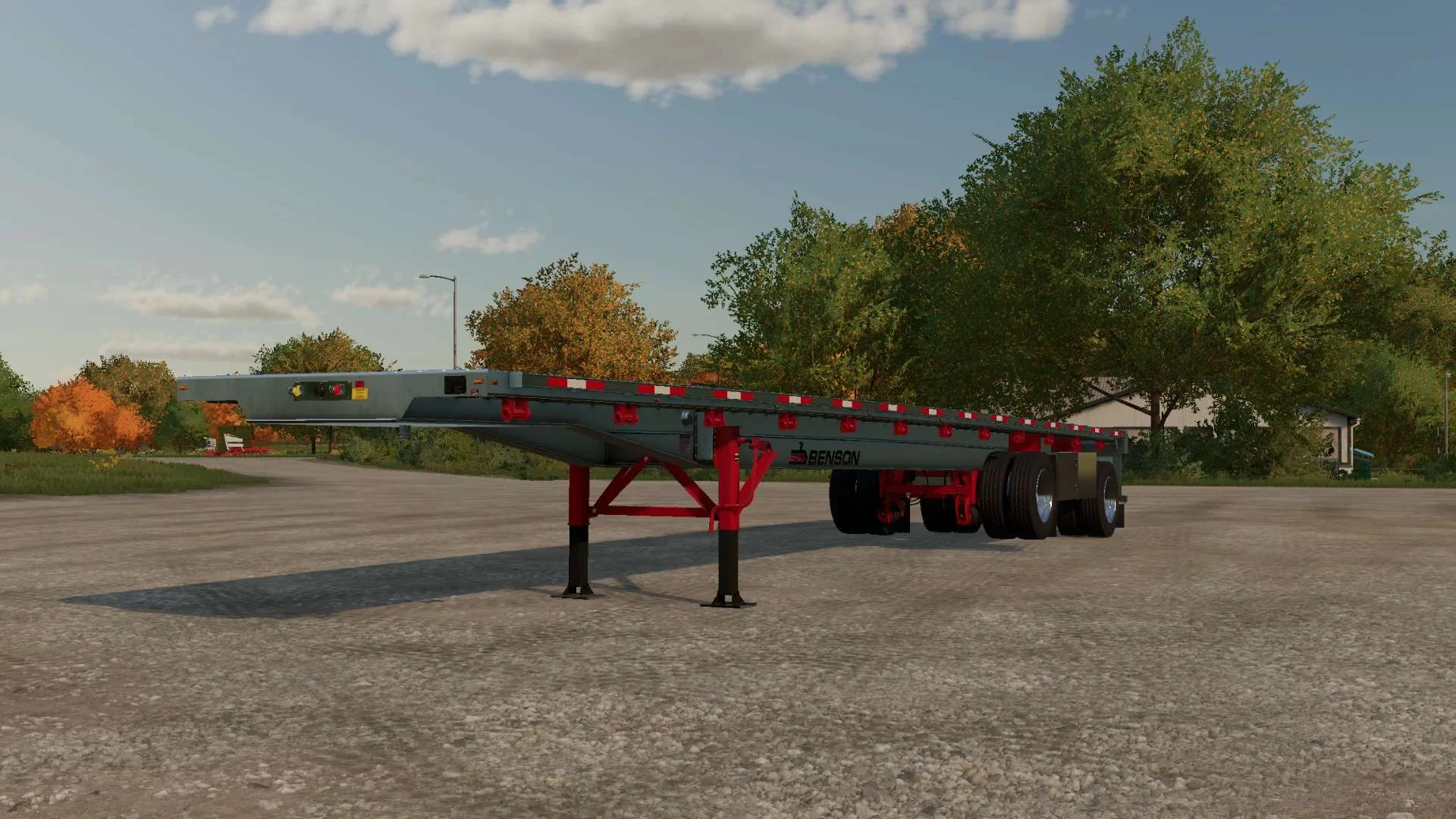 Benson Flatbed v1.0 FS22 FS22 Mod Free Download