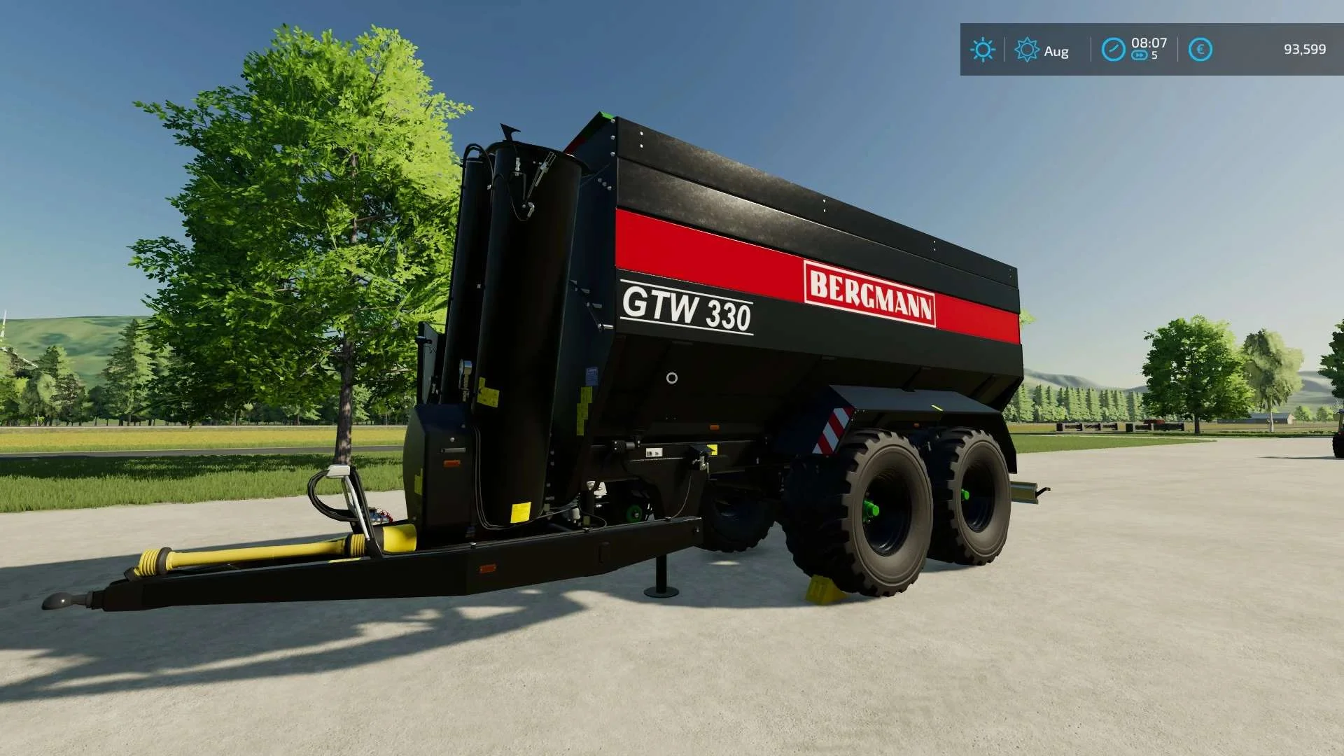 Bergmann GTW 330 Black Beauty v1.0 FS22 FS22 Mod Free Download