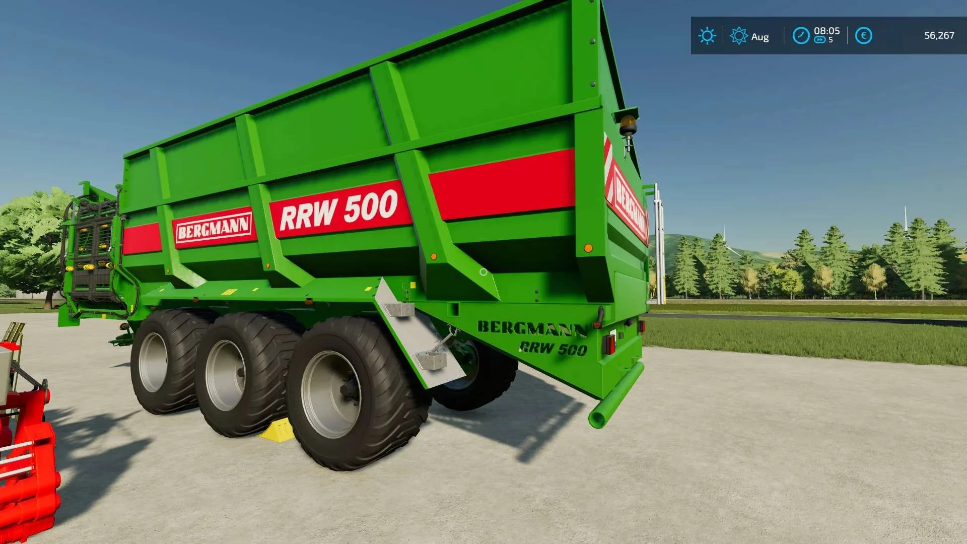 Bergmann RRW 500 Edition Standard Frucht v1.0 FS22 FS22 Mod Free Download