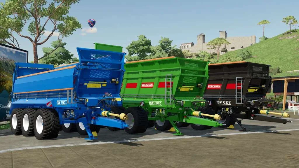 Bergmann TSW 7340s v2.0 FS22 FS22 Mod Free Download