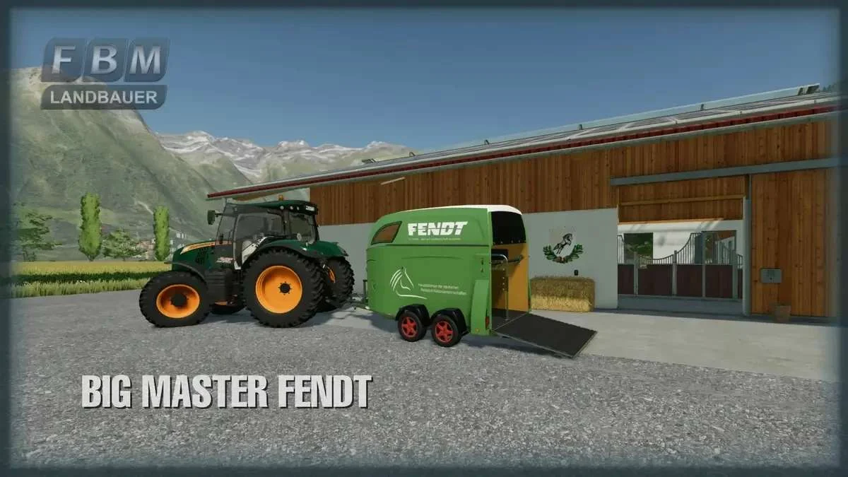 Big Master Fendt v1.0 FS22 FS22 Mod Free Download