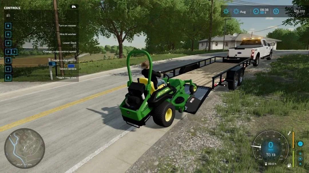 BigTex 24FT Bumper Pull v1.1 FS22 FS22 Mod Free Download