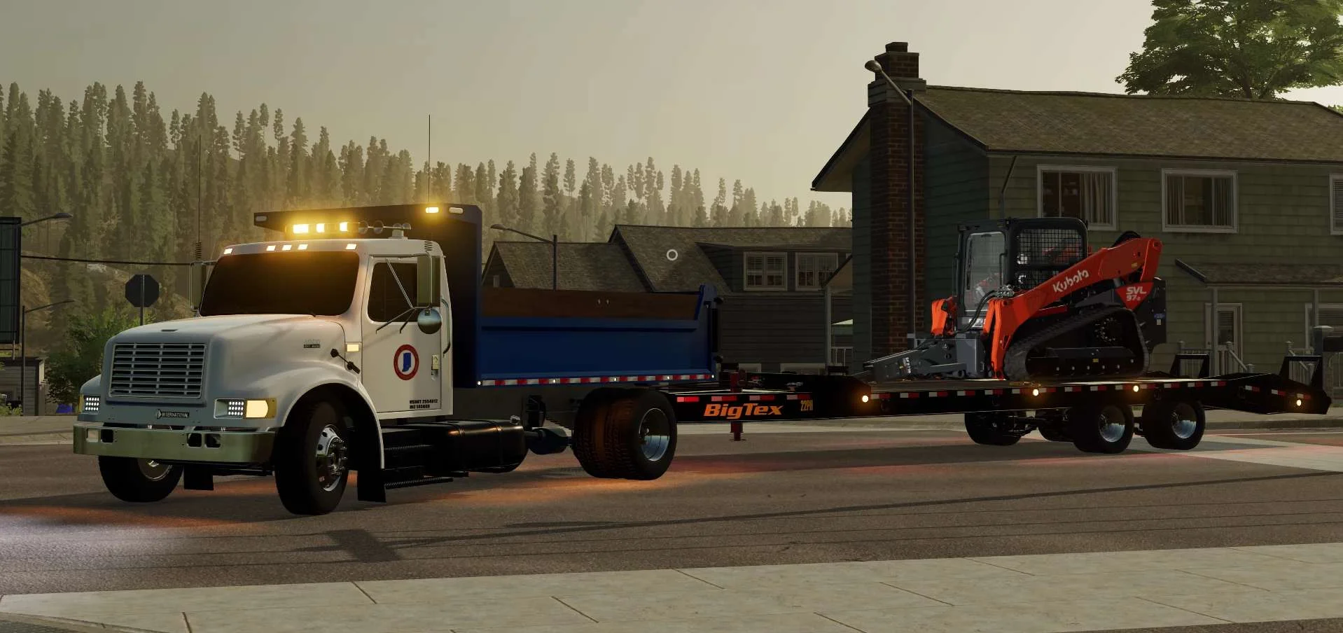 BigTexBumperPullHD CHS v1.0 FS22 FS22 Mod Free Download