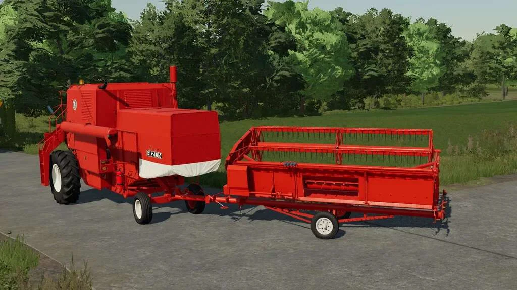 Bizon 4.20m Header Trailers v1.0 FS22 FS22 Mod Free Download