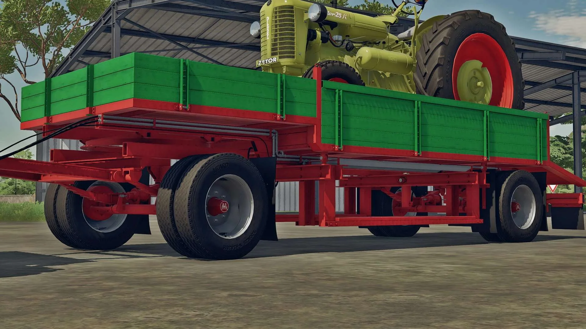 Blumhardt Kipptieflader v1.0 FS22 FS22 Mod Free Download