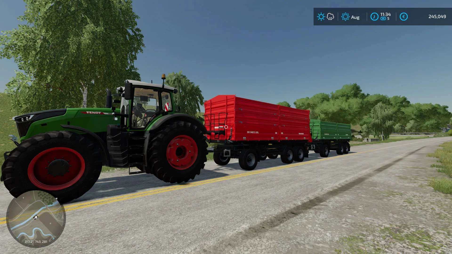 Brantner DD 24073 85.000 TONS AND 45.000 TONS v1.0 FS22 FS22 Mod Free Download