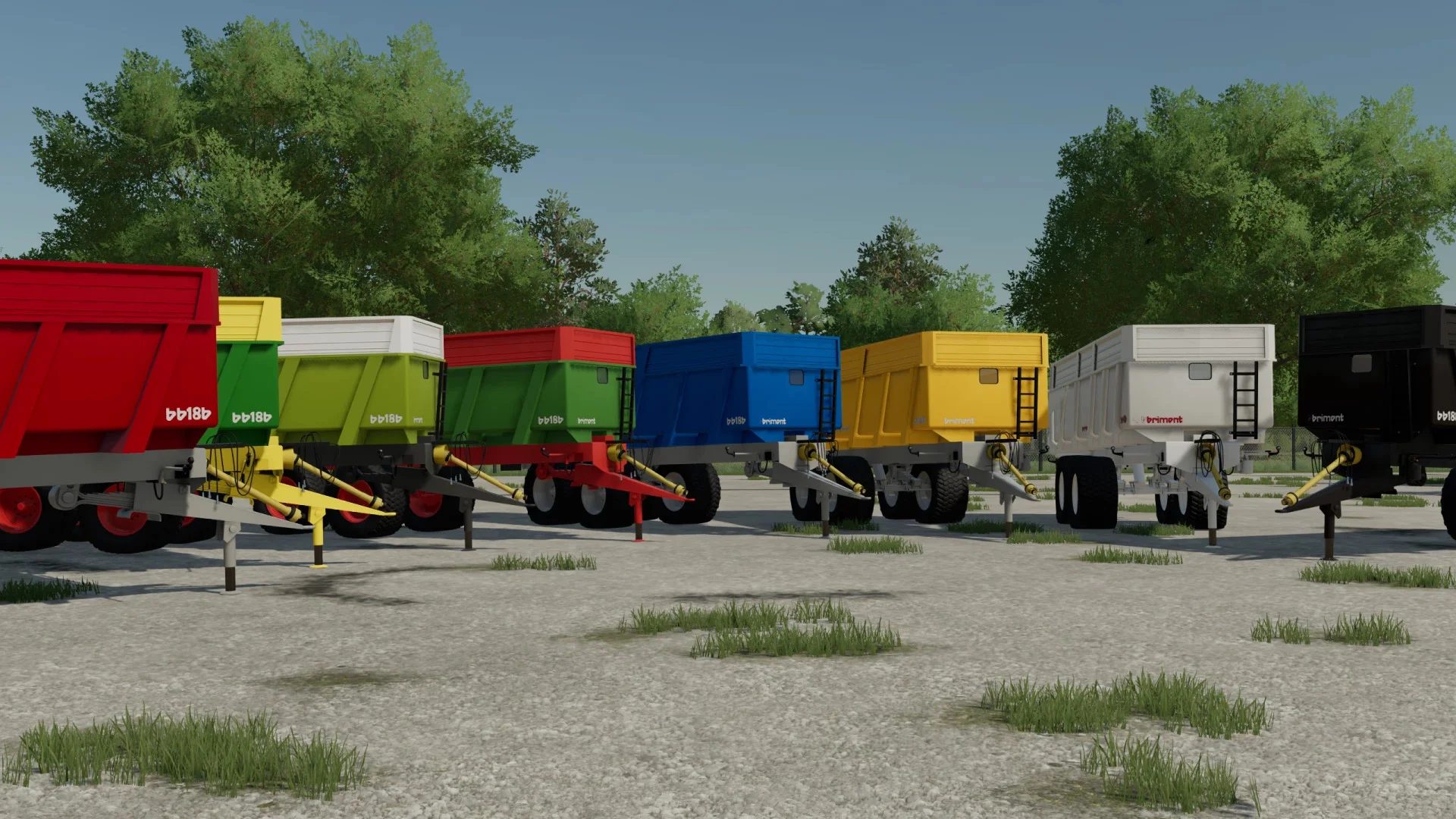 BRIMONT BB TRAILERS V1.0 FS22 FS22 Mod Free Download