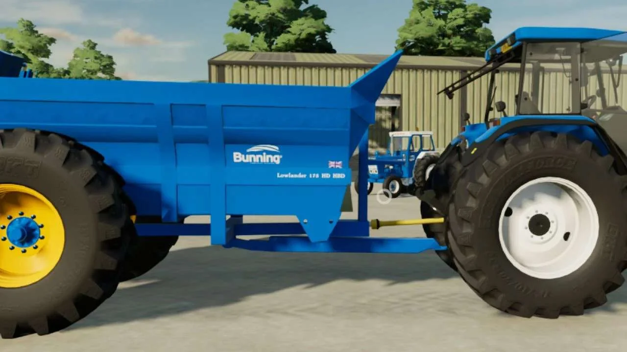 Bunning Jude Manure Spreader v1.1 FS22