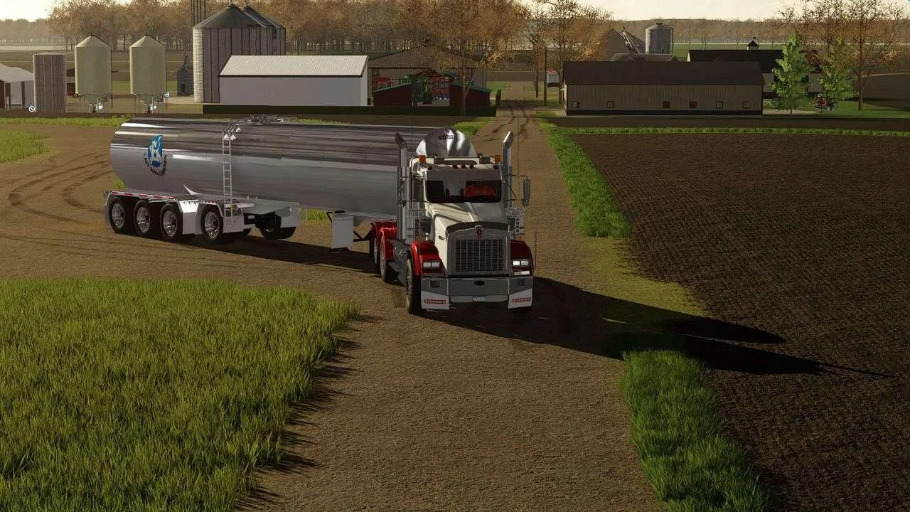 Canadian milk trailer v1.0 FS22 FS22 Mod Free Download