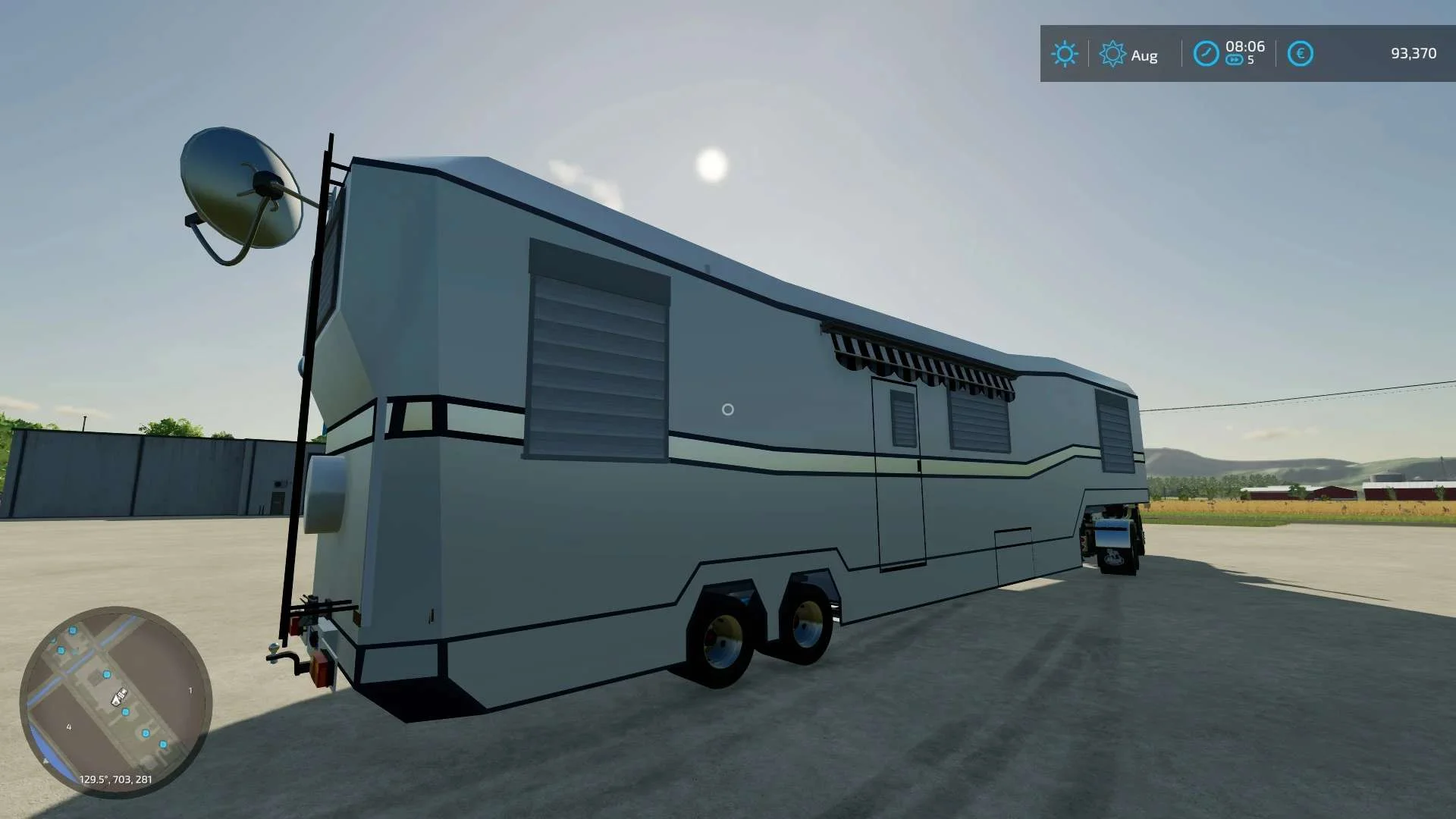 Caravane v1.0 FS22 FS22 Mod Free Download