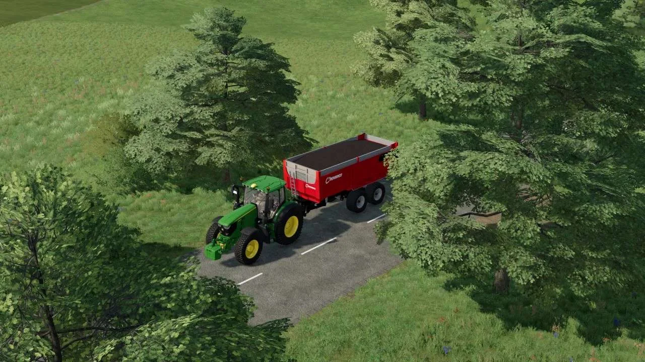 Chevance trailer 2 axles v1.0 FS22 FS22 Mod Free Download