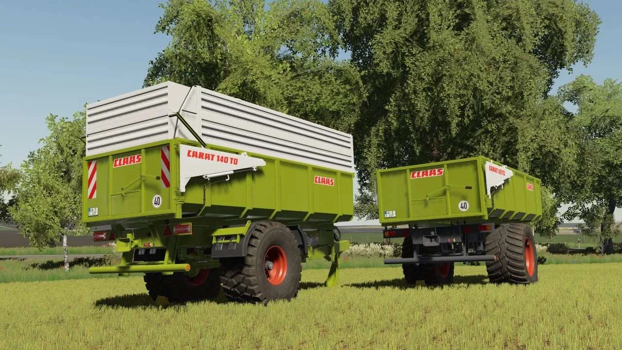 Claas Carat 140TD v1.1 FS22 FS22 Mod Free Download