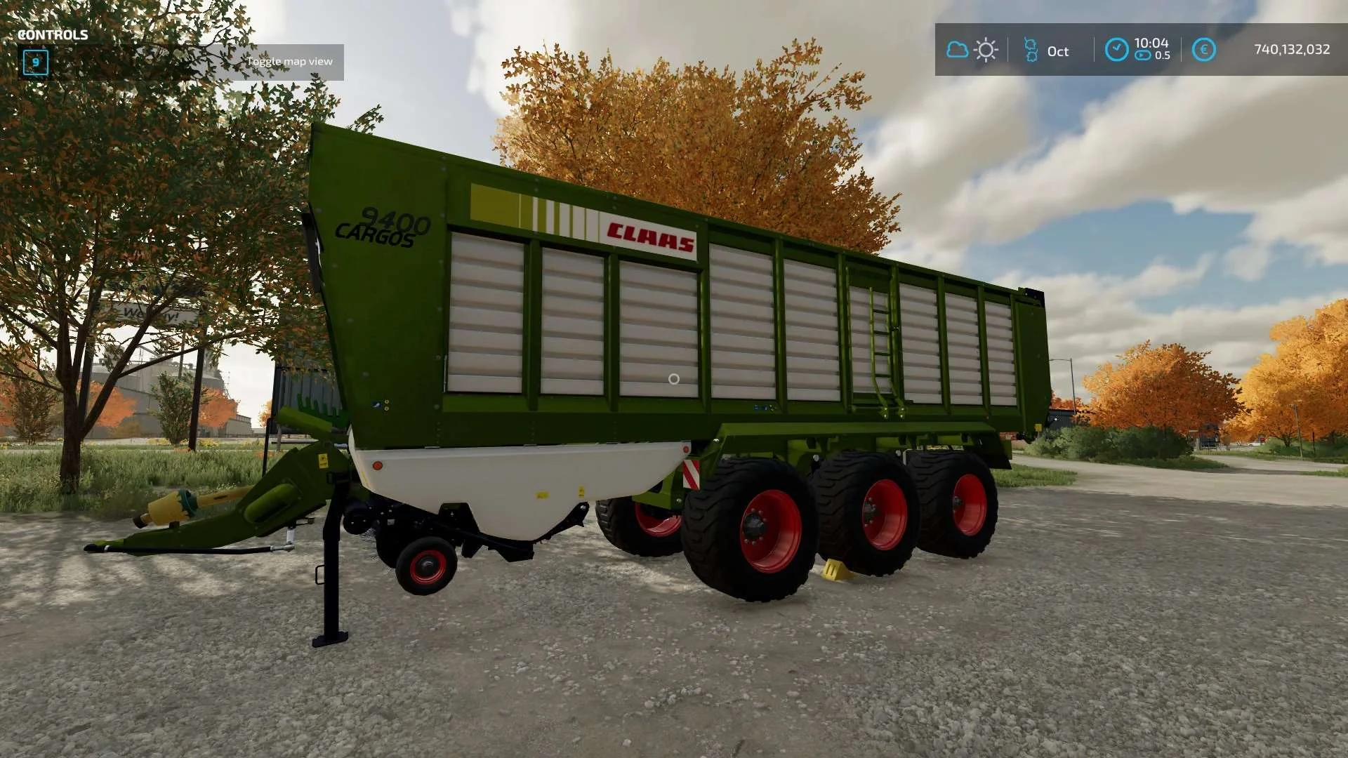 Claas Cargos 9400 – 9600 v1.0.0.2 FS22 FS22 Mod Free Download
