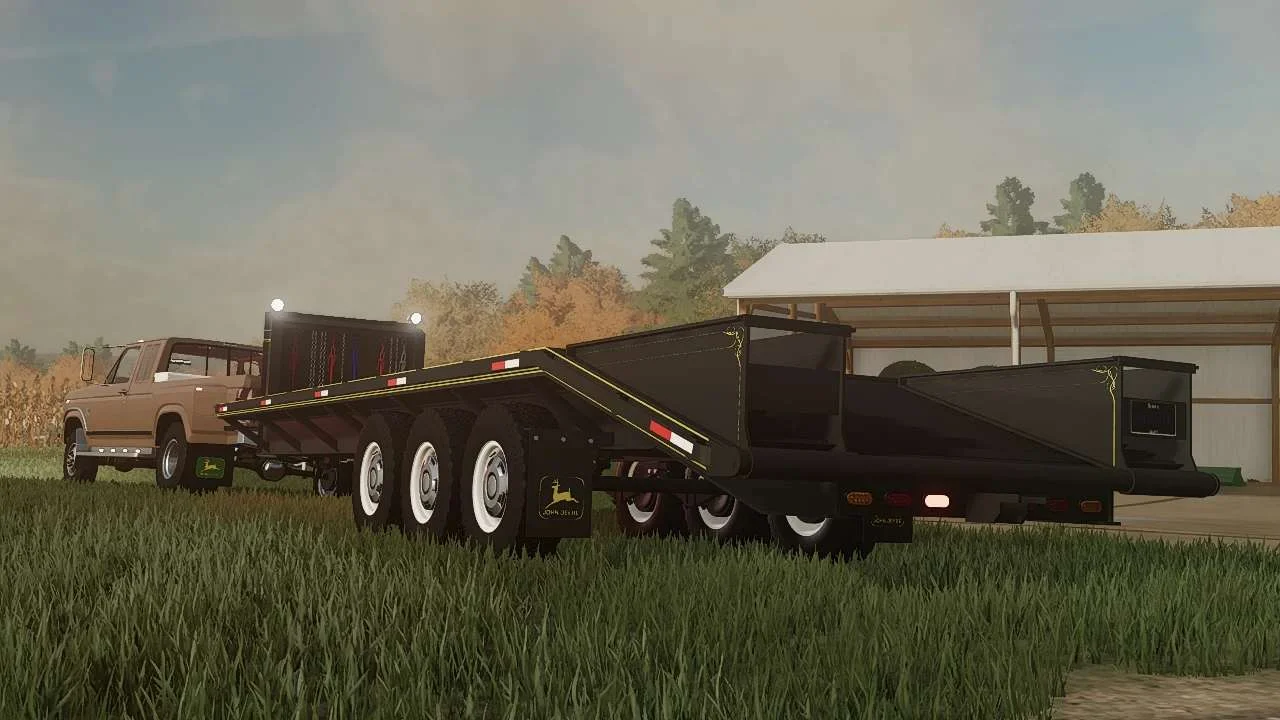 CM Trailers Gooseneck Trailer v1.0 FS22