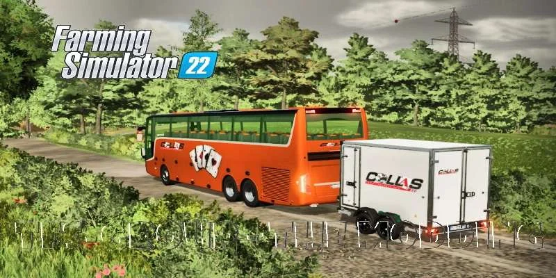 COLLAS VOYAGE TRAILER v1.0 FS22 FS22 Mod Free Download
