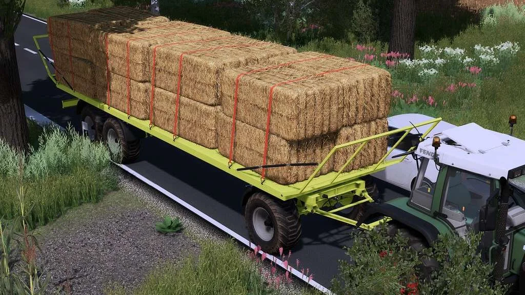 Conow BTW 21 Baletrailer v1.0 FS22 FS22 Mod Free Download