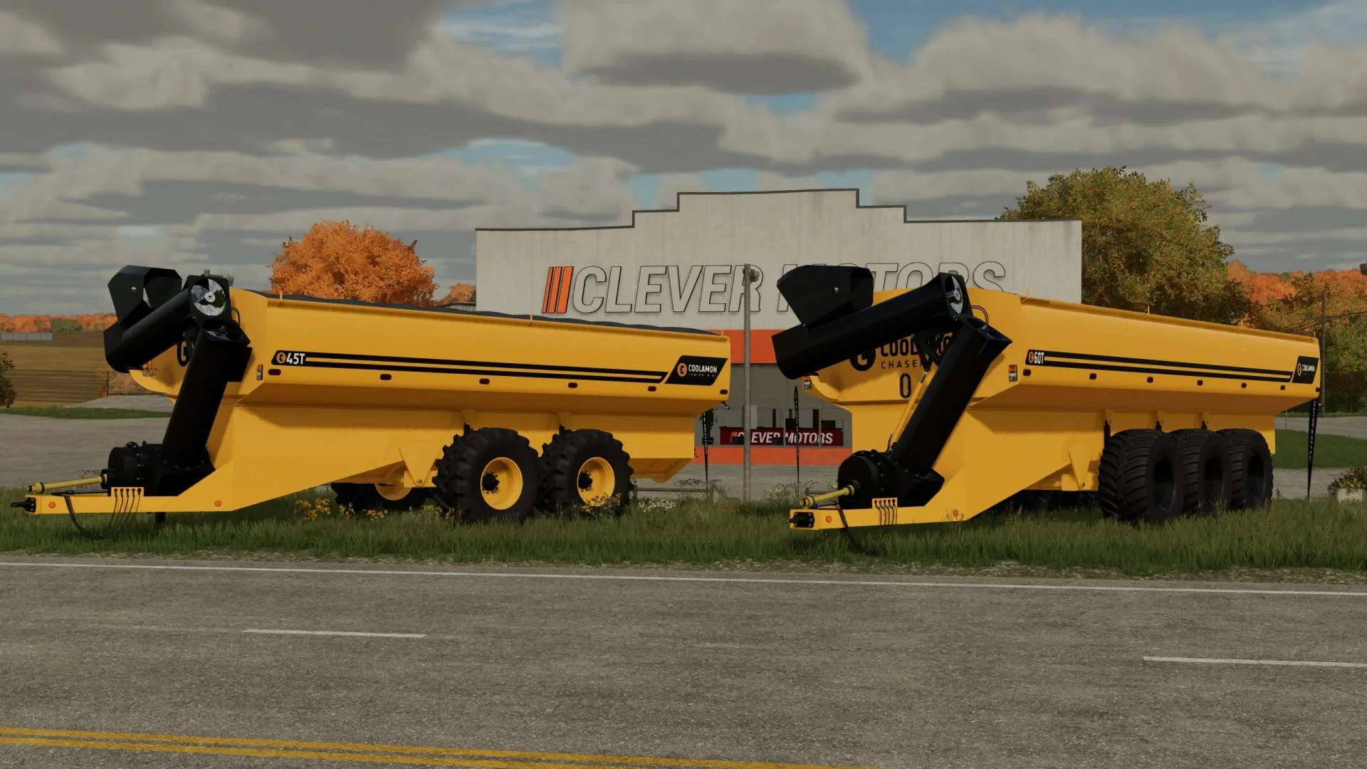 Coolamon Chaser Bins 45T-60T v1.0 FS22 FS22 Mod Free Download
