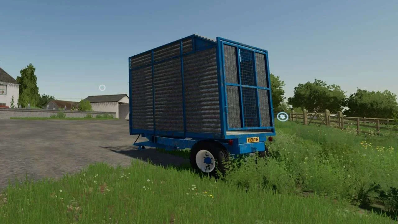 Crooks Single Axle Silage Trailer v1.2 FS22