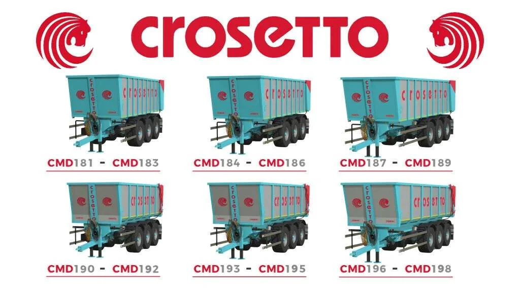 Crosetto CMD Pack v2.0.0.1 FS22 FS22 Mod Free Download