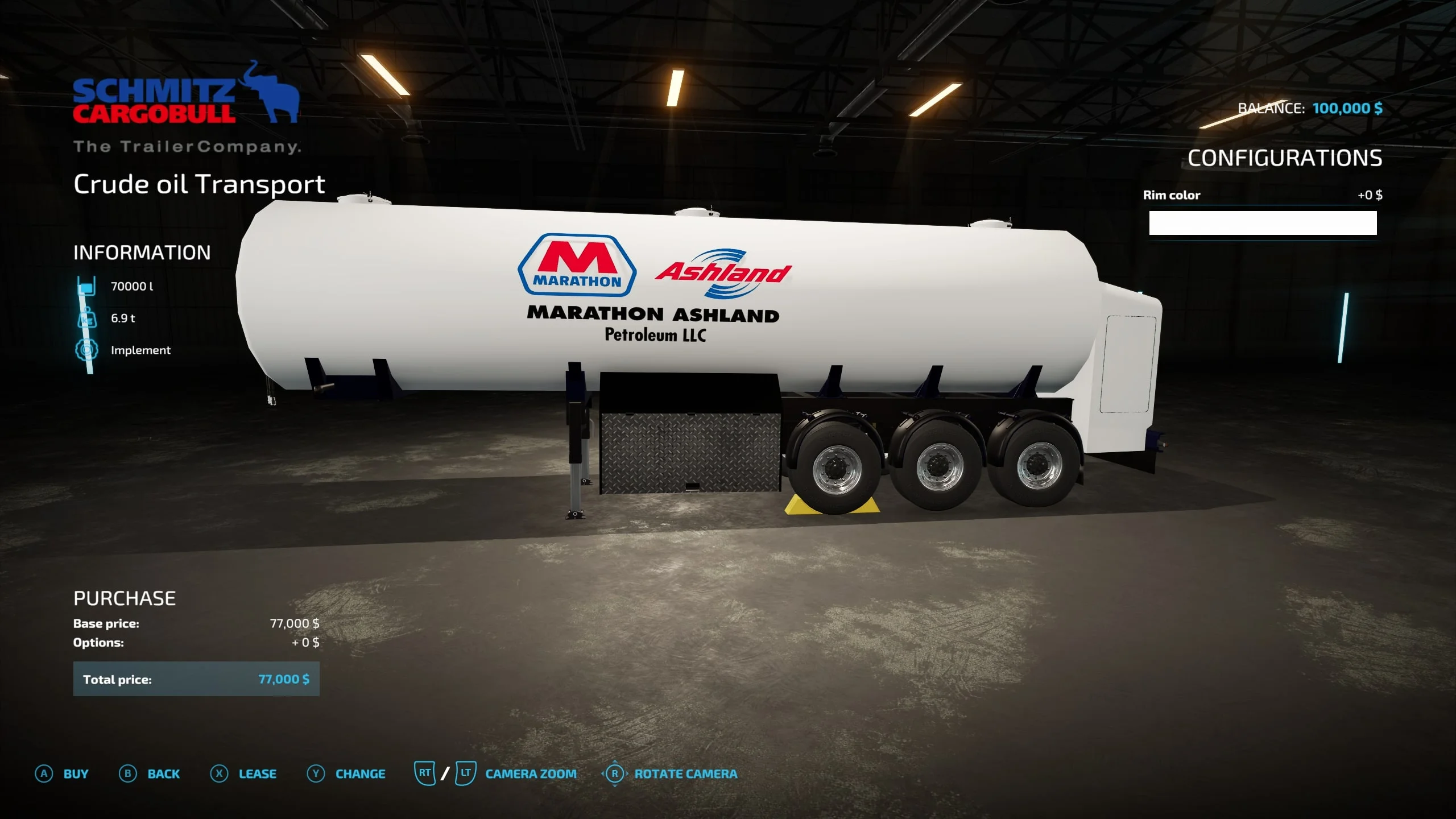 Crude Oil Transport Tanker v1.0 FS22 FS22 Mod Free Download