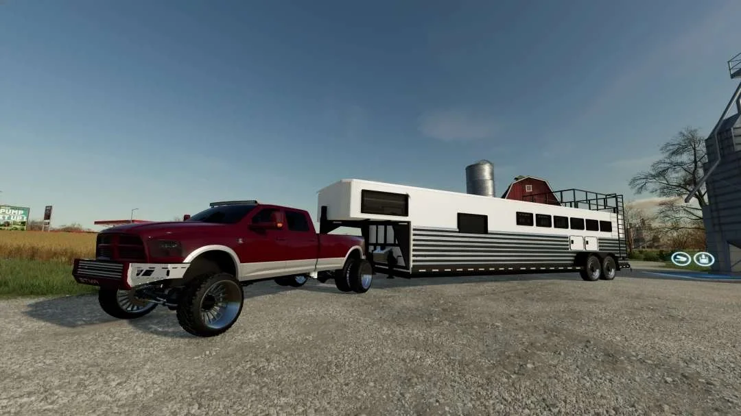Custom Horse Trailer v1.0 FS22 FS22 Mod Free Download