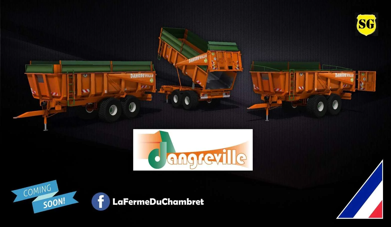 DANGREVILLE BB18 v1.0 FS22 FS22 Mod Free Download